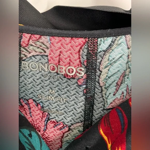 Bonobos Multicolor Floral Slim Fit Shirt slim Fit M - Picture 2 of 3